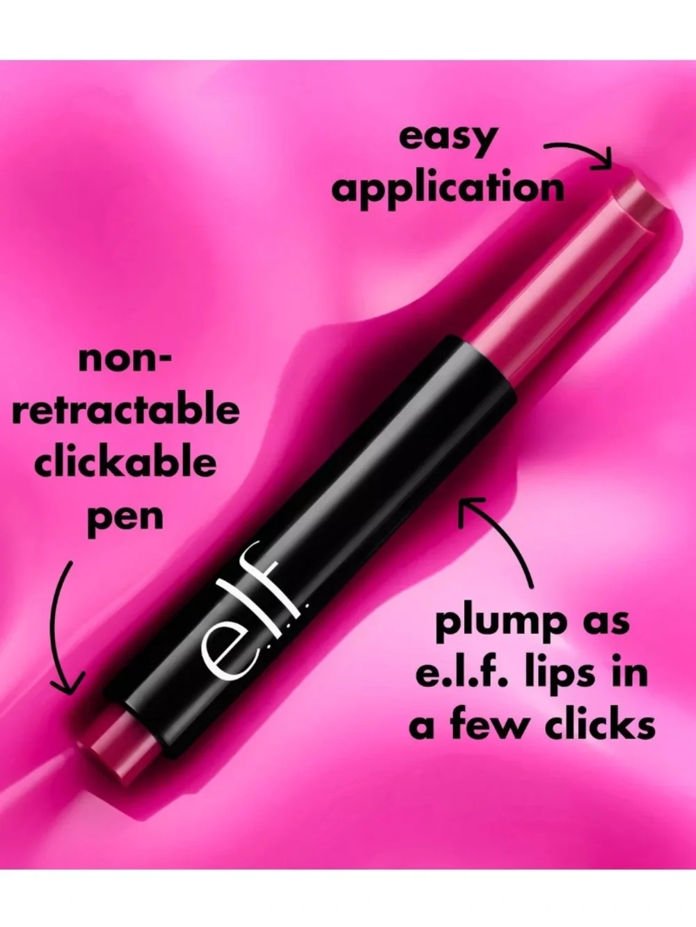 e.l.f. Cosmetics Pout Clout Lip Plumping Pen in Bust A Mauve 2g BRAND NEW IN BOX